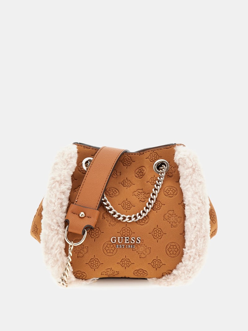 Davika faux fur mini handbag