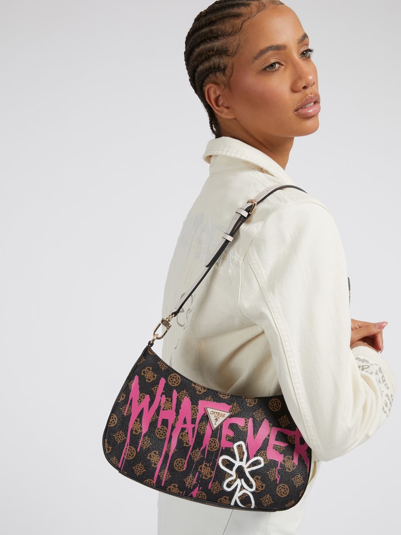 Guess graffiti bag shop