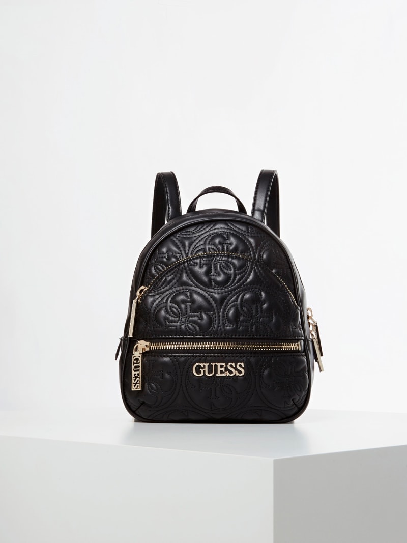 guess mini backpack black