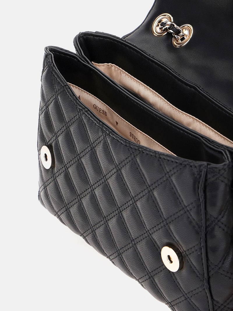GUESS Giully quilted crossbody Women