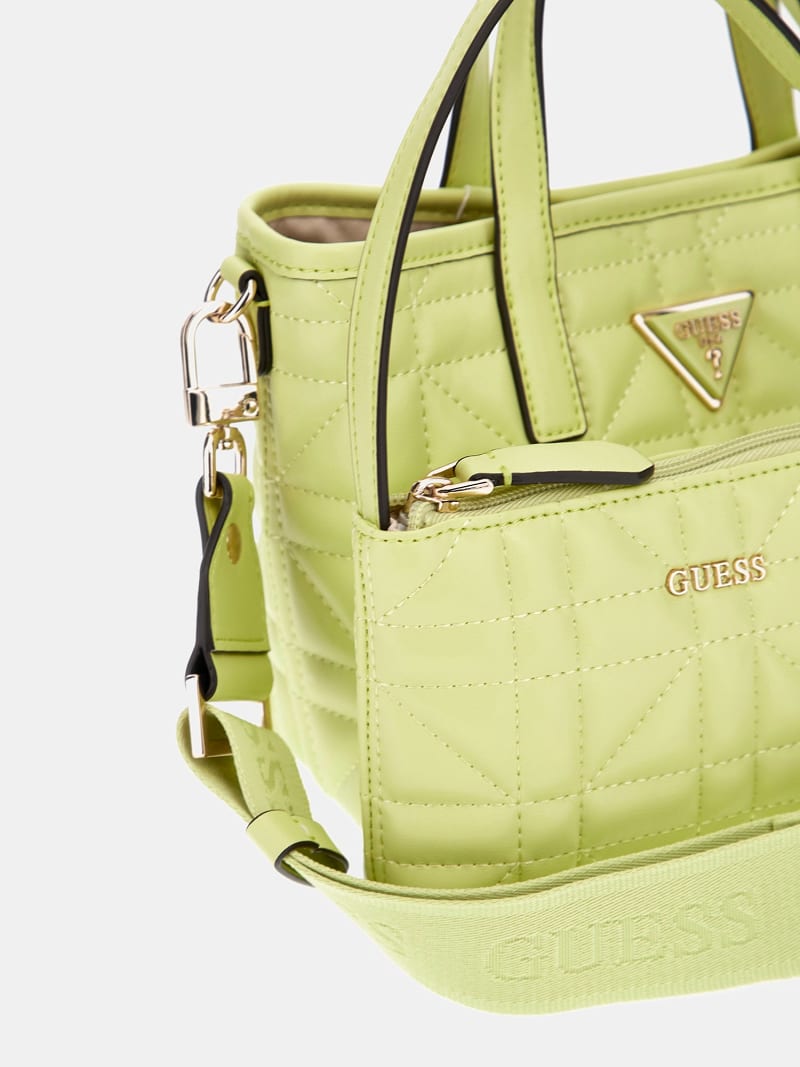 Elliana quilted mini satchel store