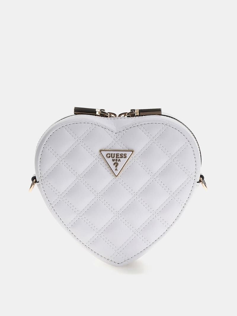 Guess heart bag shop