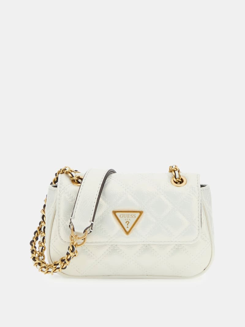 Guess haley iridescent mini crossbody top