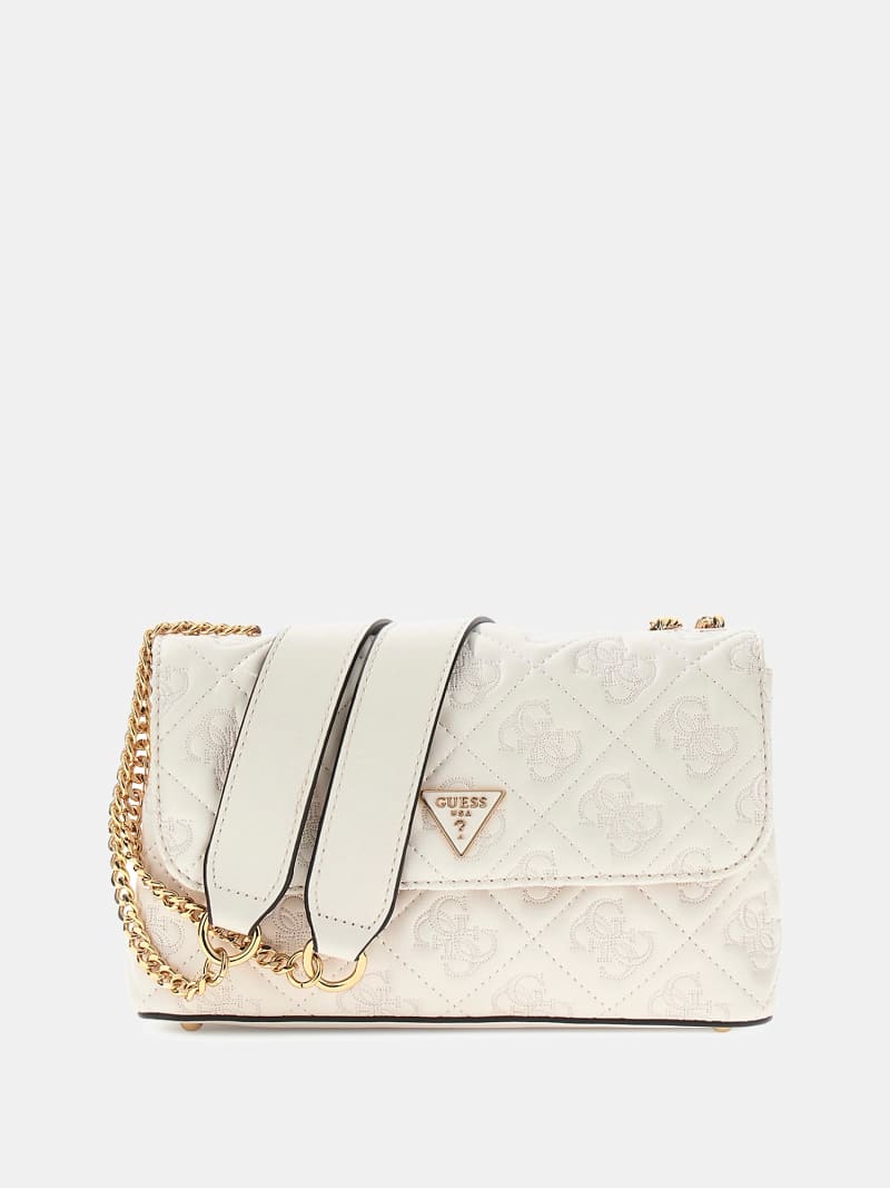 Guess Handtasche Damen WeiÃƒÂŸ GUESS ATALIA LINIE Damen Handtasche