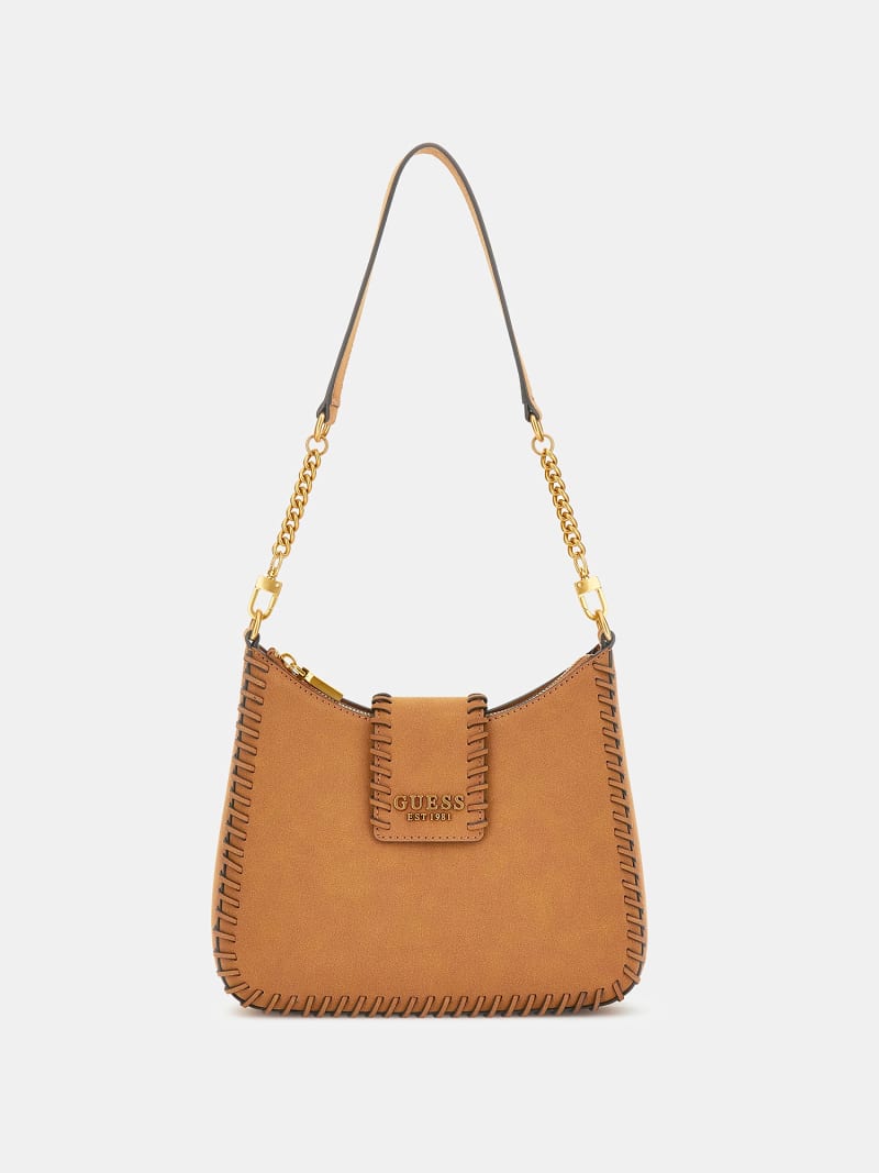 GUESS Borsa a spalla Libera vera pelle Donna