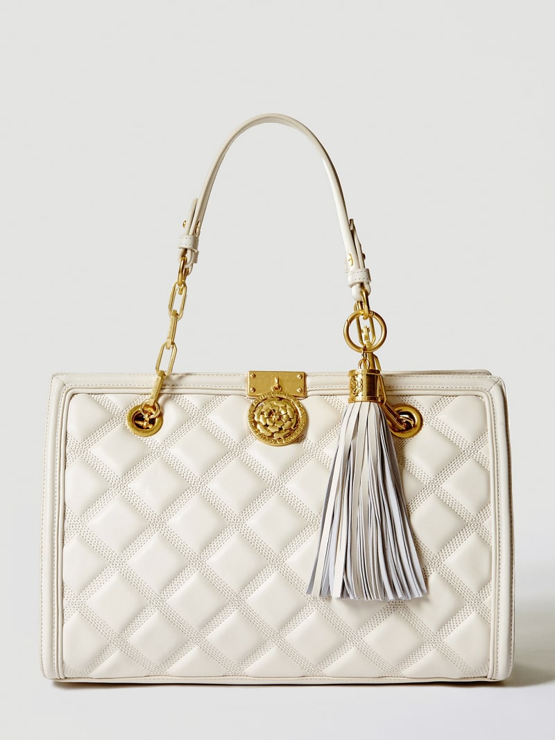 guess sandy leather crossbody bag