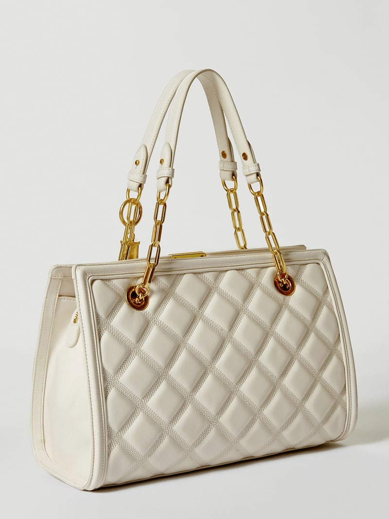 guess sandy leather crossbody bag