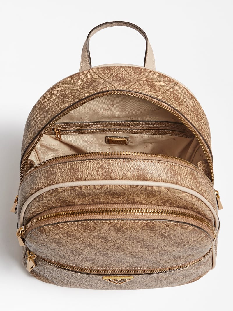 Guess backpack beige on sale