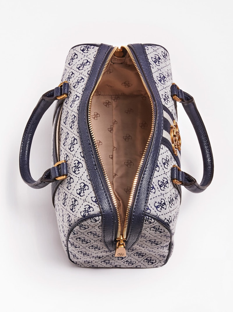 guess vintage logo print backpack