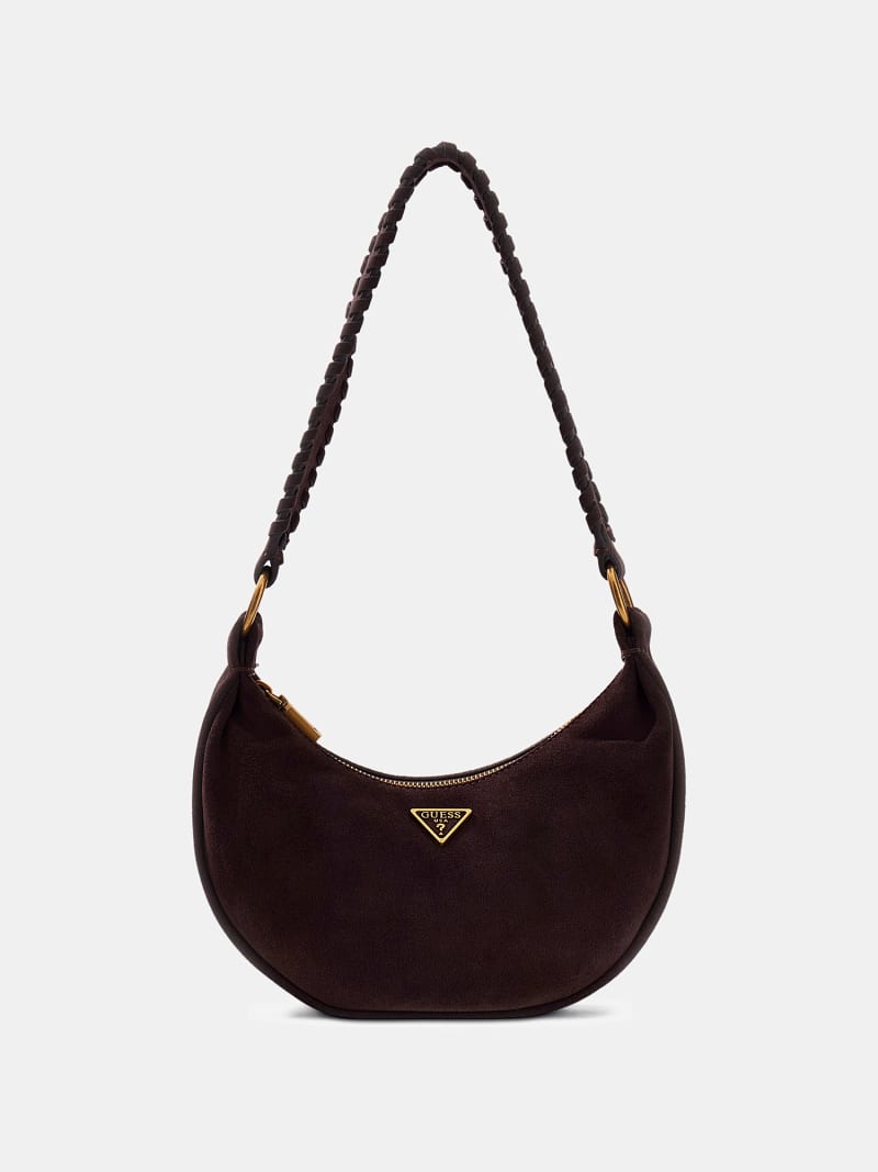 GUESS® Amita Genuine Leather Mini Hobo Women