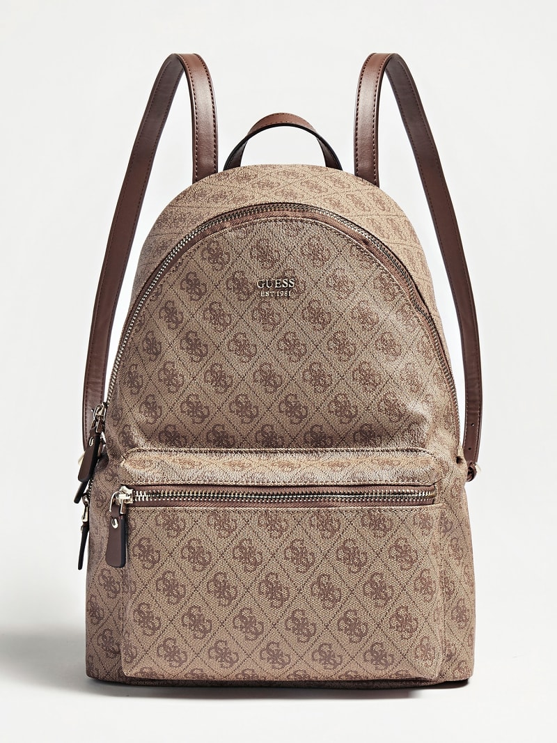 guess leeza large logo backpack