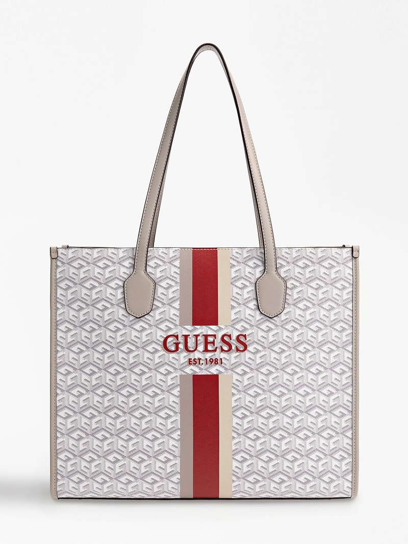 MALA SHOPPER SILVANA G CUBE LOGO