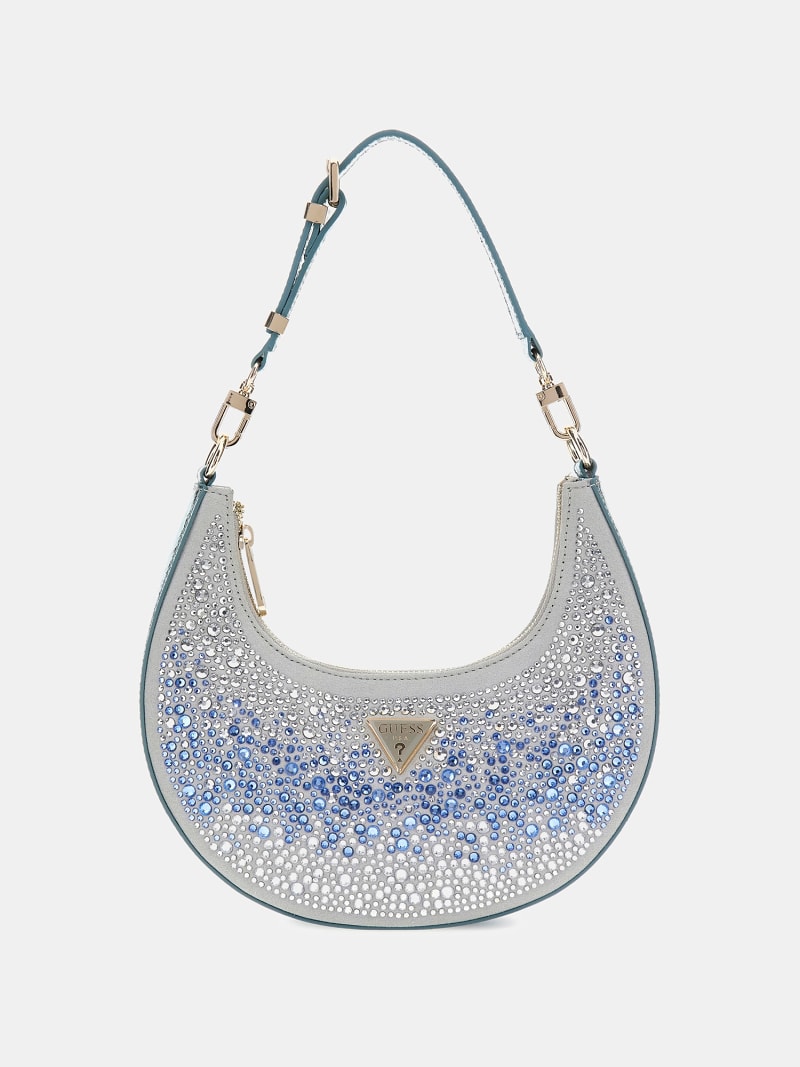 Borsa azzurra guess hot sale