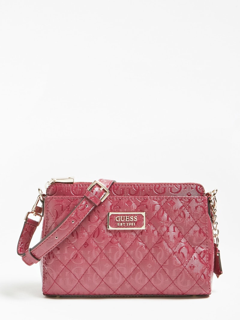 guess red crossbody bag