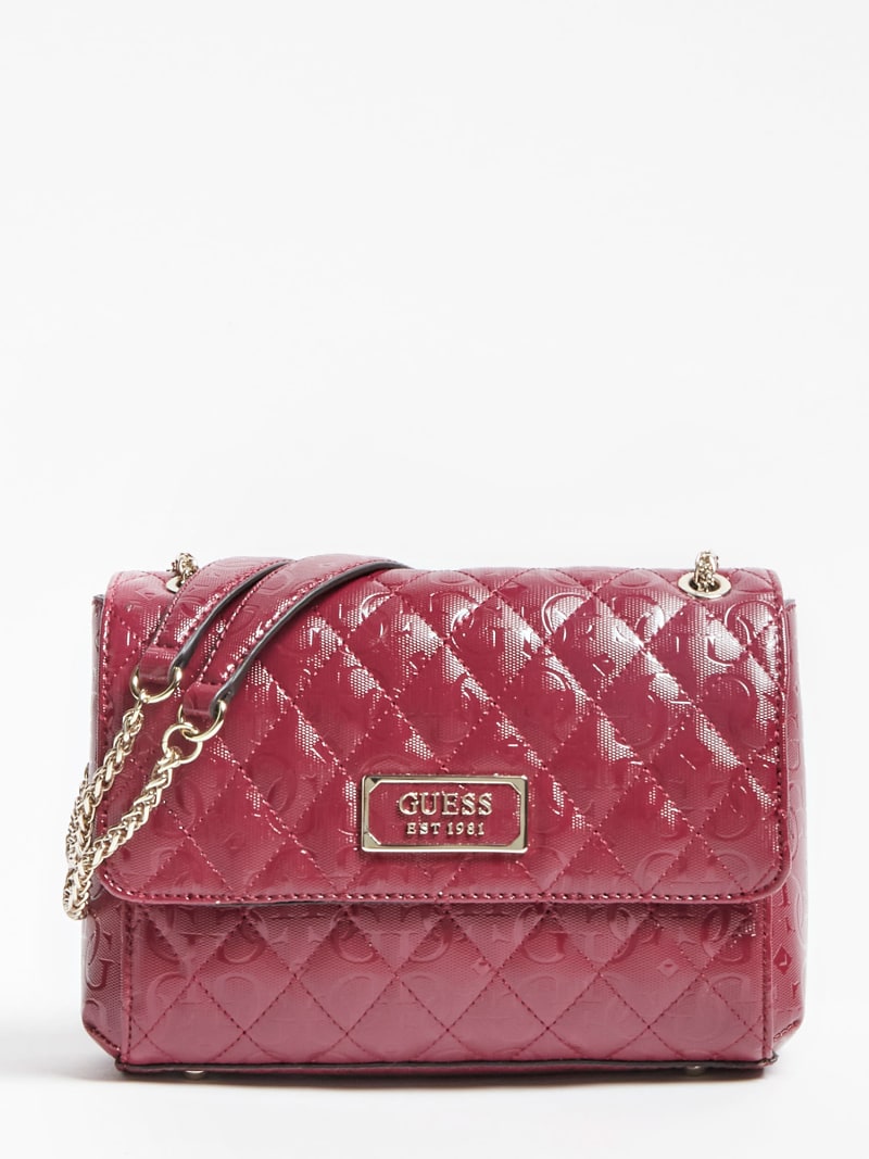 guess crossbody bag red