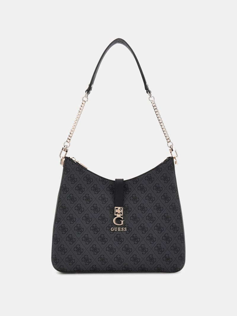 GUESS® Borsa A Spalla Zamira 4G Logo Donna