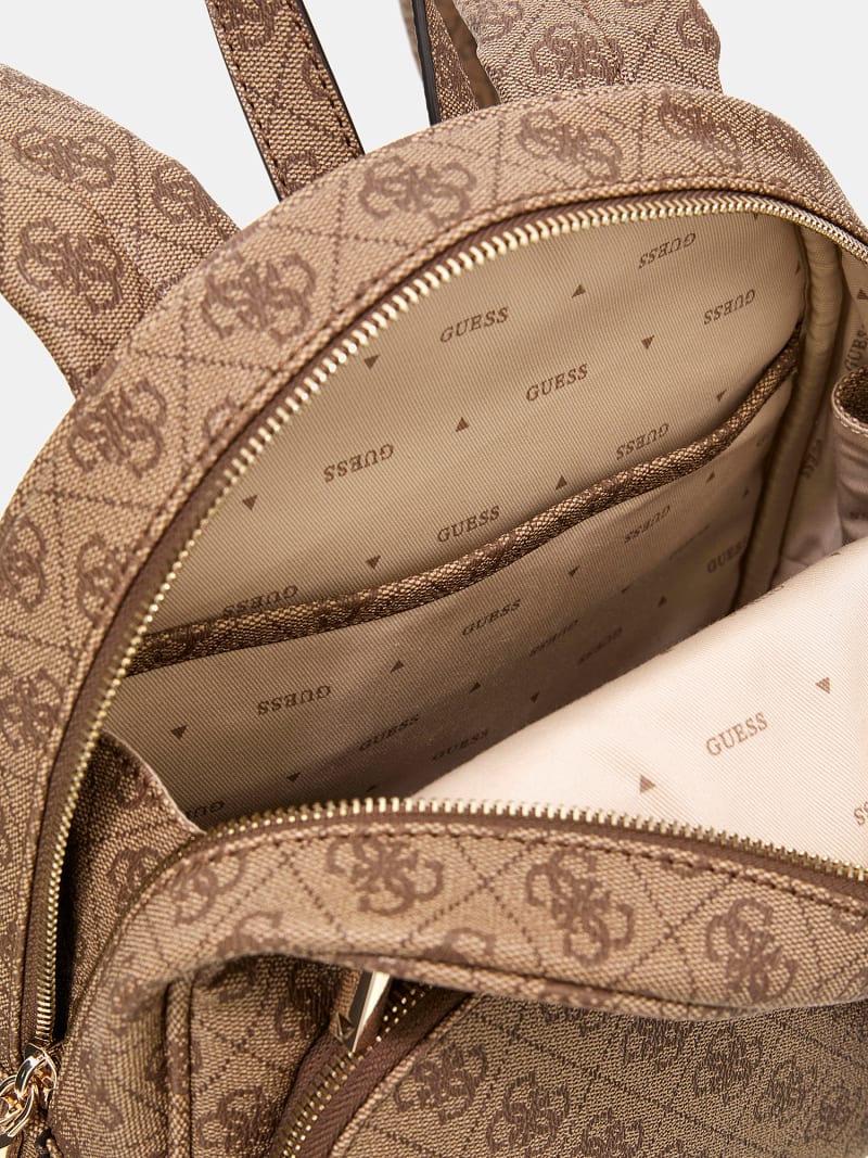 Guess classic logo backpack hot sale