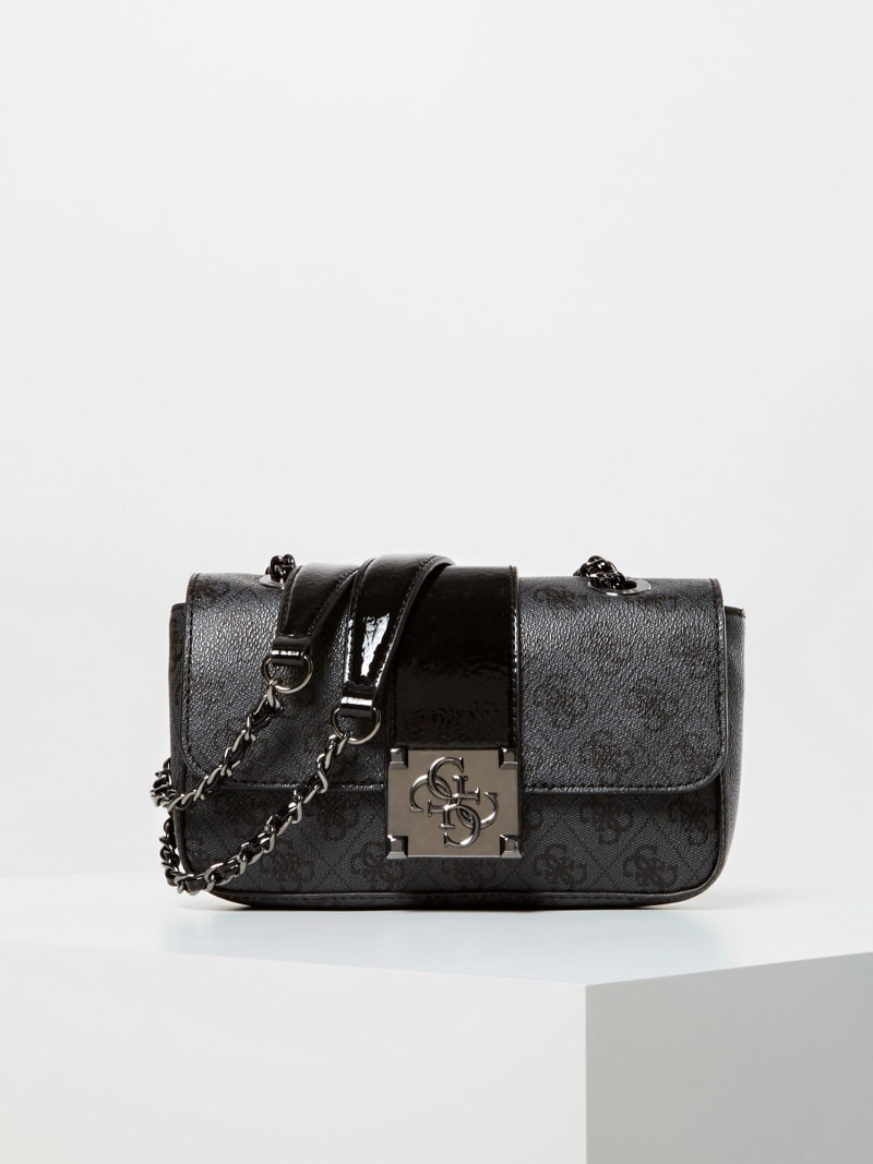 Logo City Patent Crossbody Guess Official Online Store