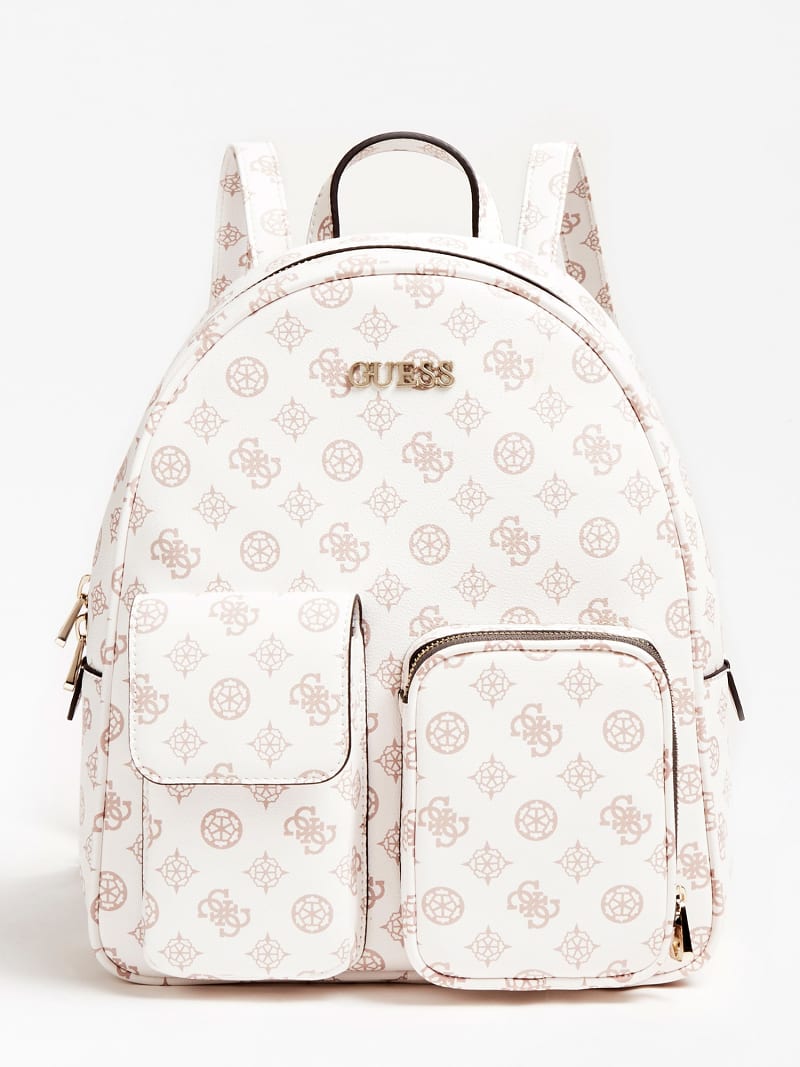 Zaino Utility Vibe Logo All Over Shop Online Ufficiale Guess