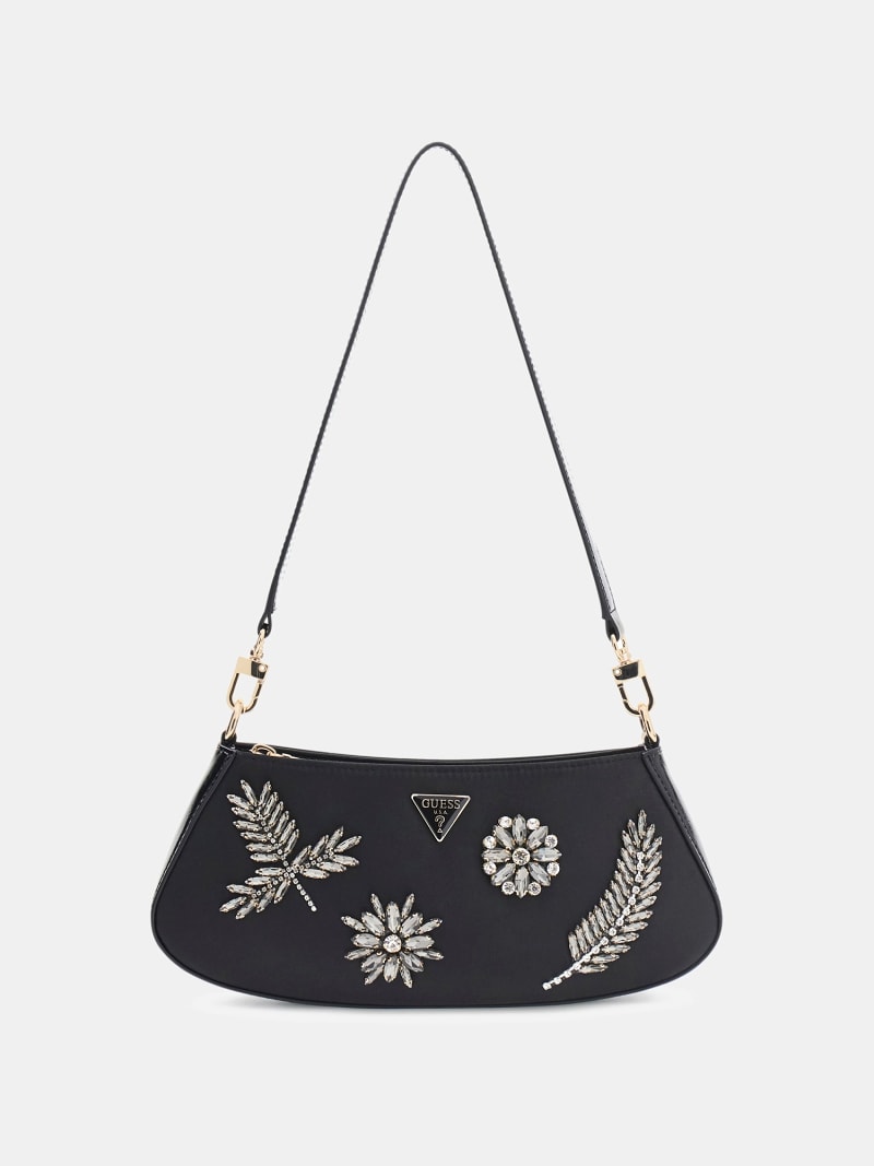 Borsa Porta Orologio Da Viaggio GUESS - Pouch In Ecopelle Nera - Piccola Gioielliera