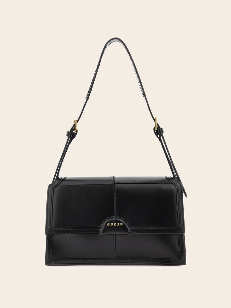 GUESS Echtleder Schultertasche Isa
