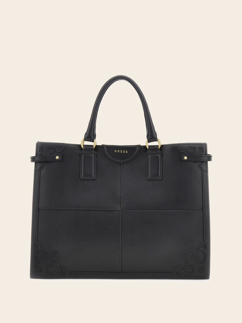 Isa genuine leather handbag