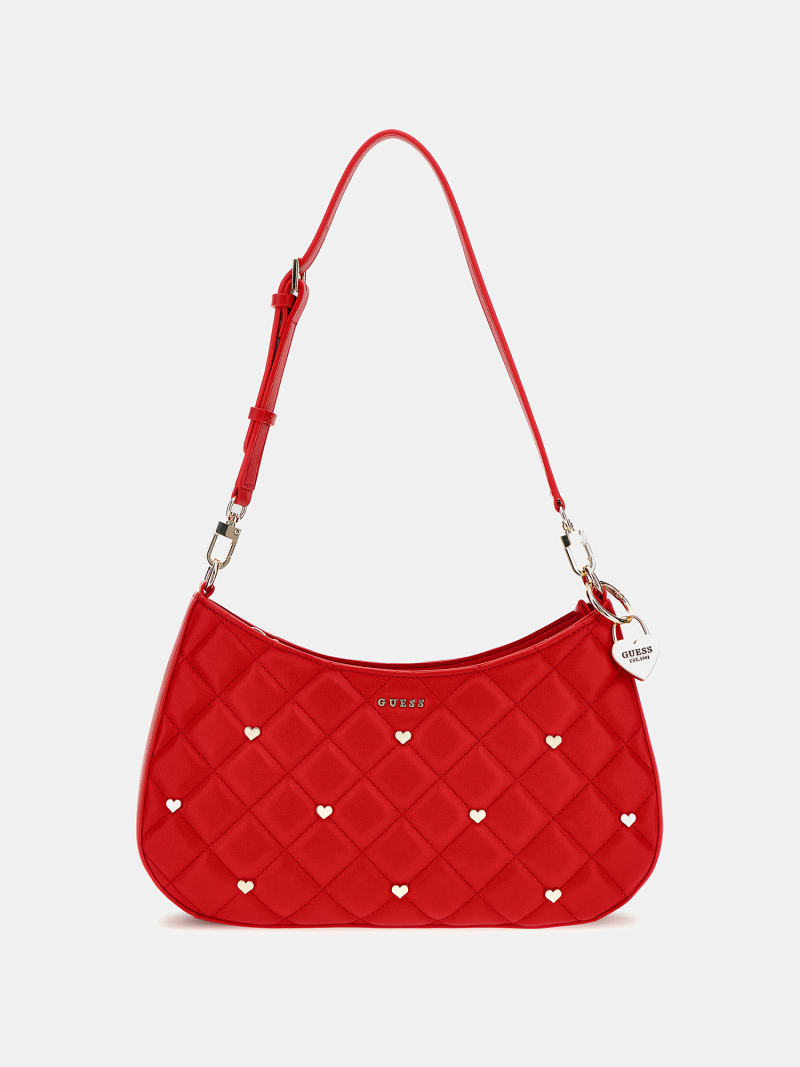 Quilted shoulder bag