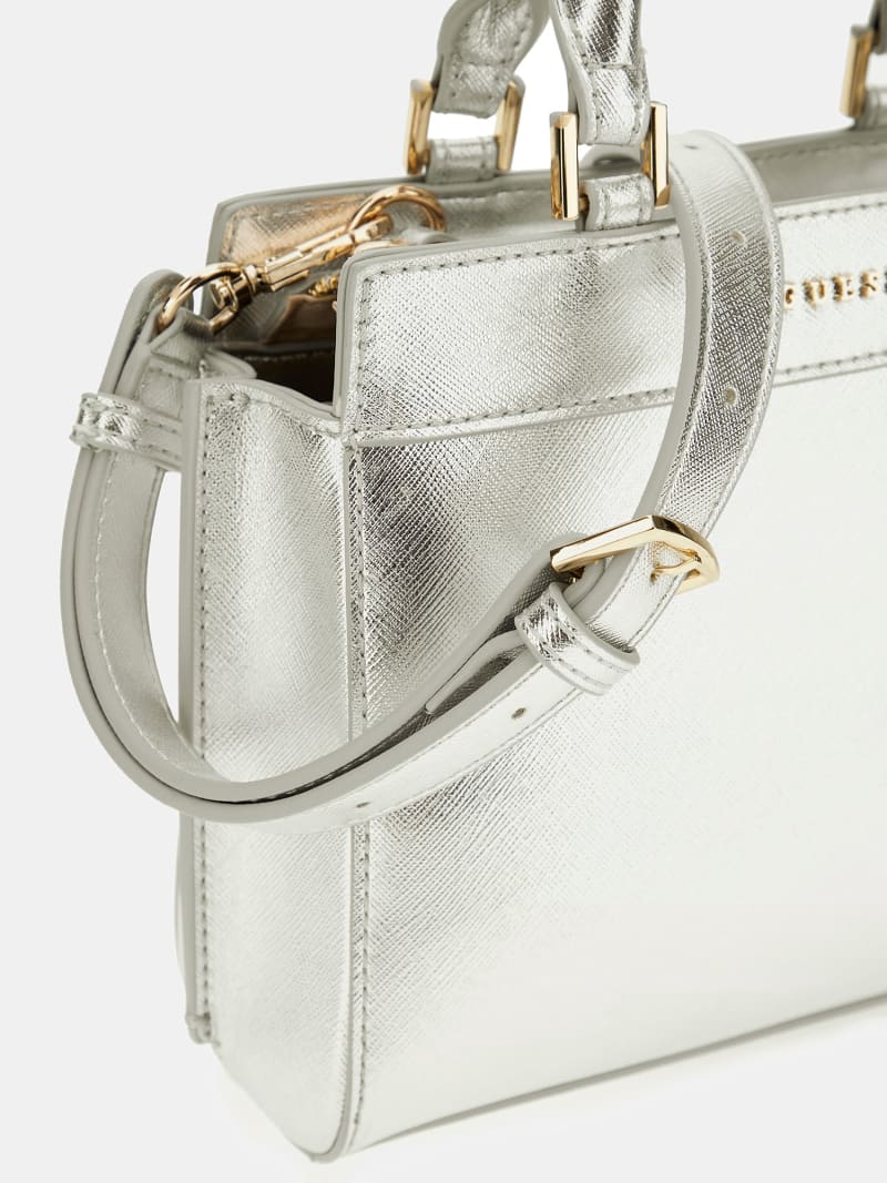 GUESS Laminated handbag Women