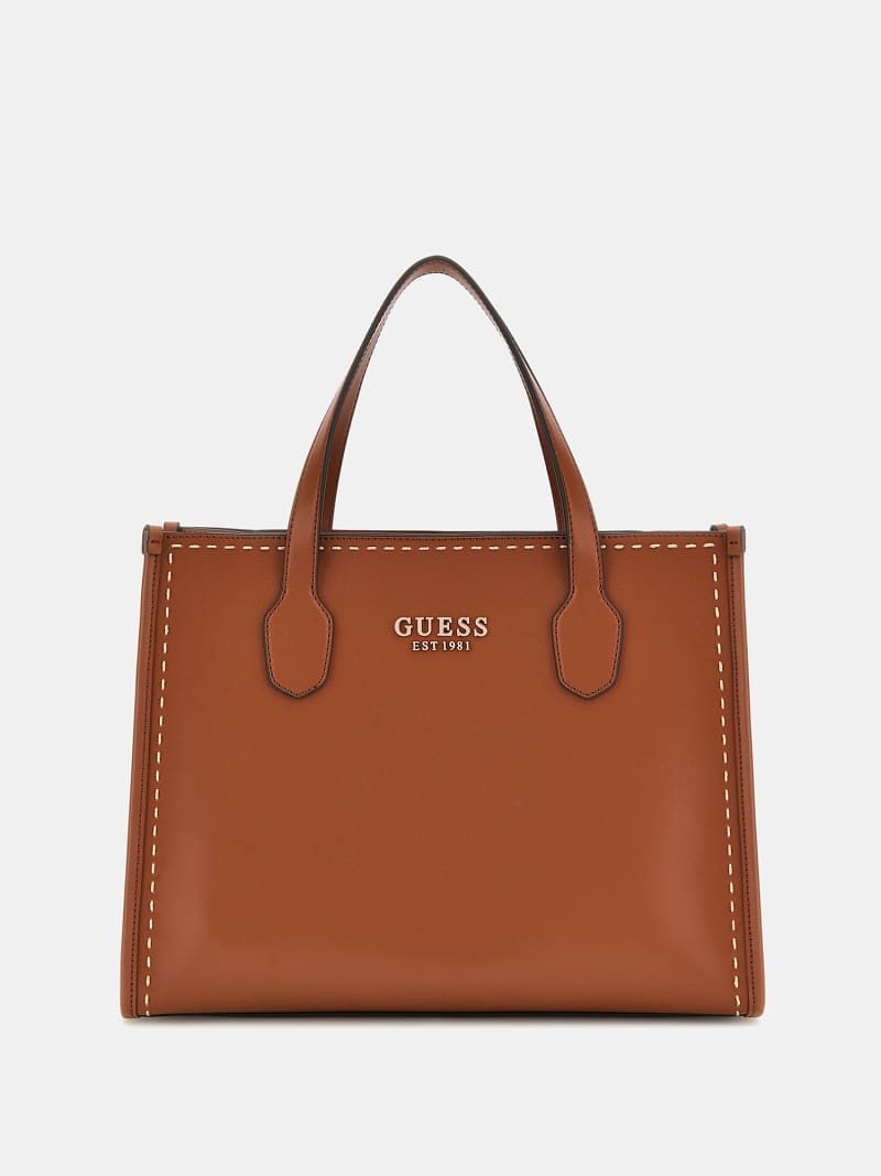 GUESS Silvana stitch handbag Women