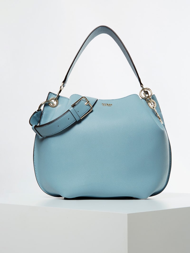 guess digital bucket bag