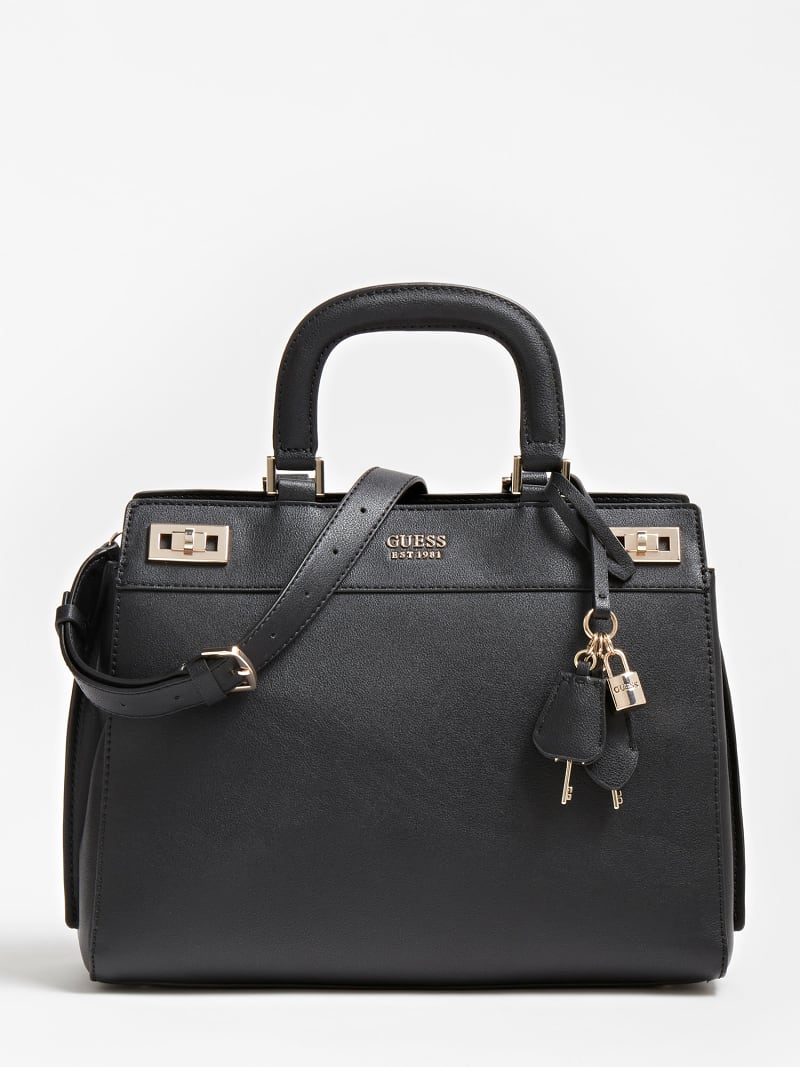 Black shoulder strap handbag clearance