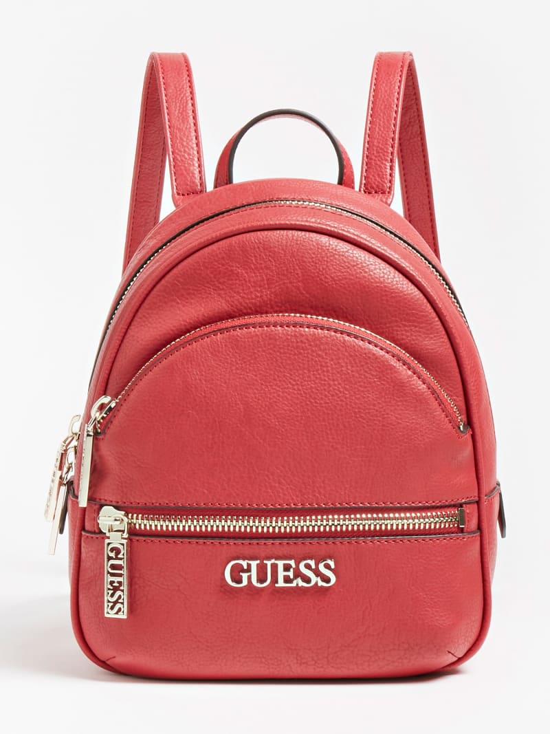 Sac A Dos Manhattan Logo Poches Multifonctions Boutique Guess Officielle En Ligne
