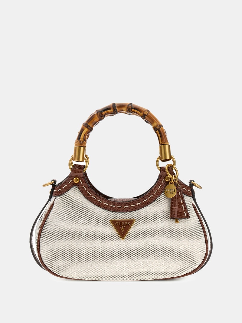 GUESS® Zabry Bamboo Handle Handbag Women