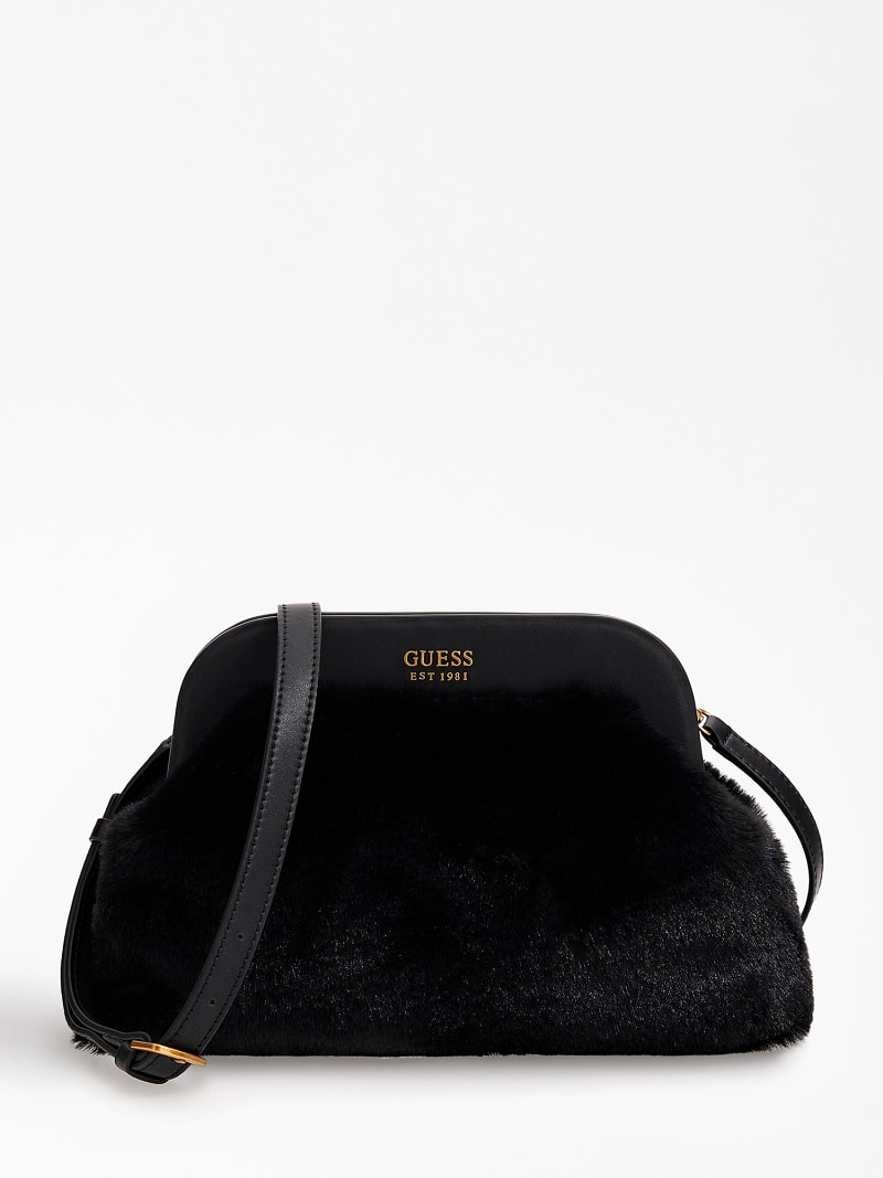 TESORO FAUX FUR CLUTCH