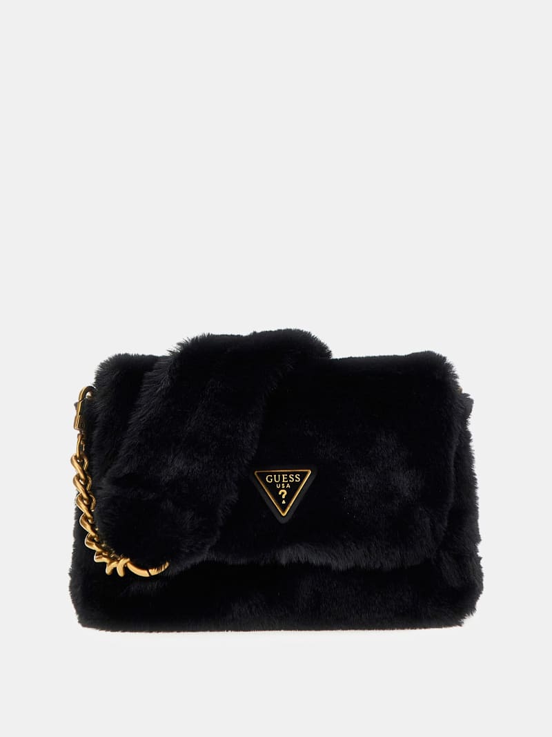 Sac a bandouliere Samia fourrure synthetique