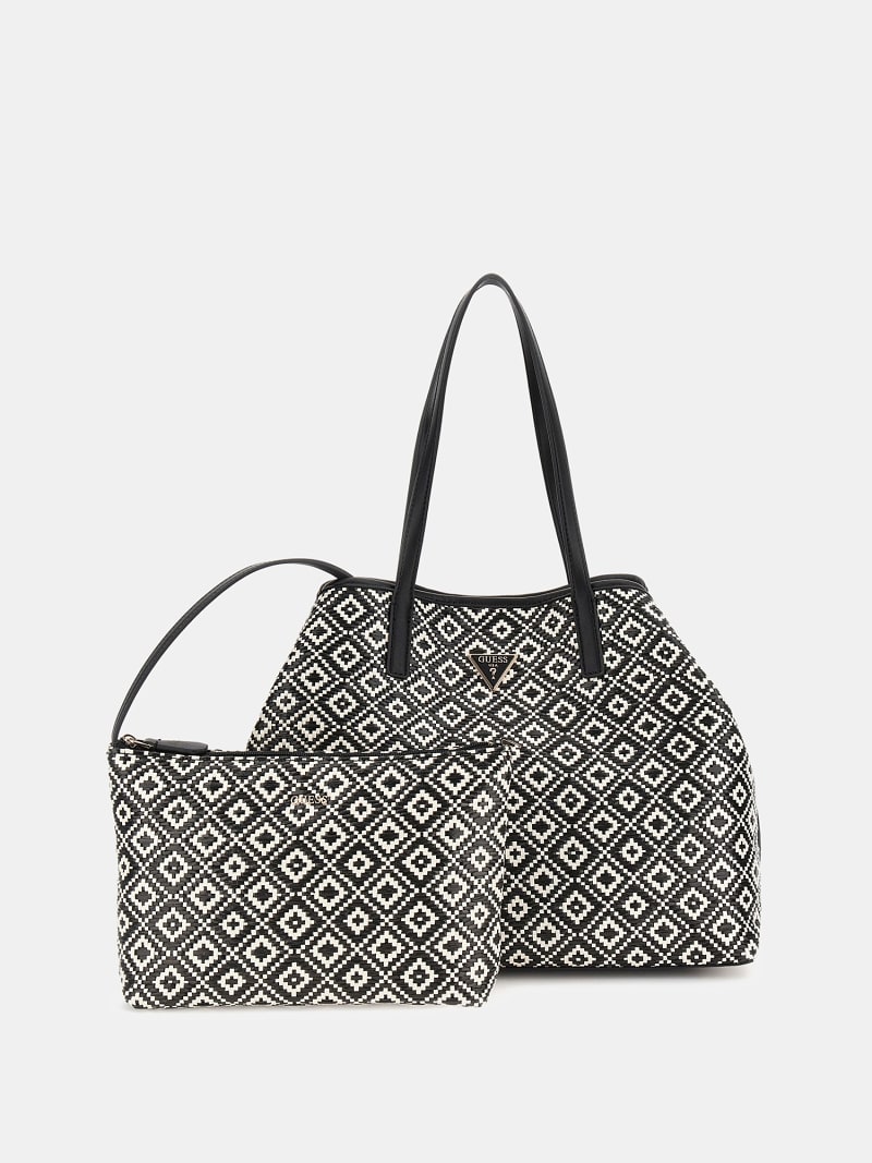 Vikky raffia shopper