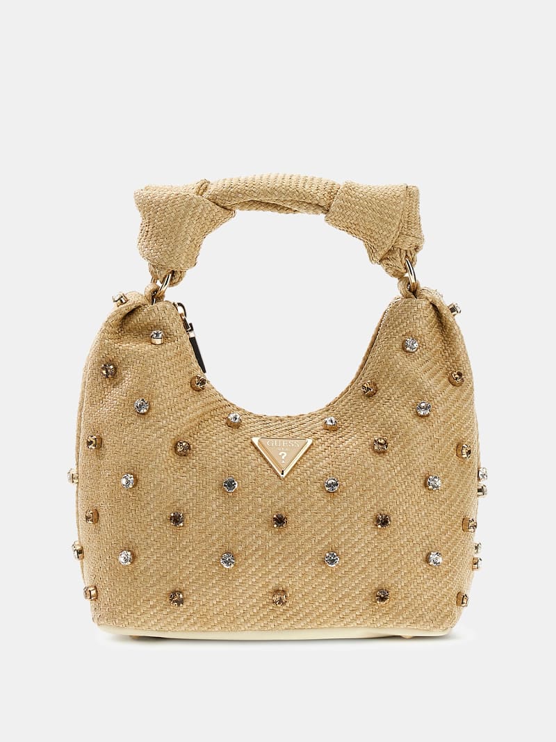 GUESS® Isotta Jewel Appliqué Hobo Women GUESS® Isotta Jewel Appliqué Hobo Women