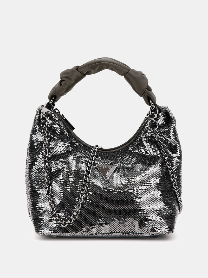 GUESS Hobo Bag Velina mit Pailletten Damen