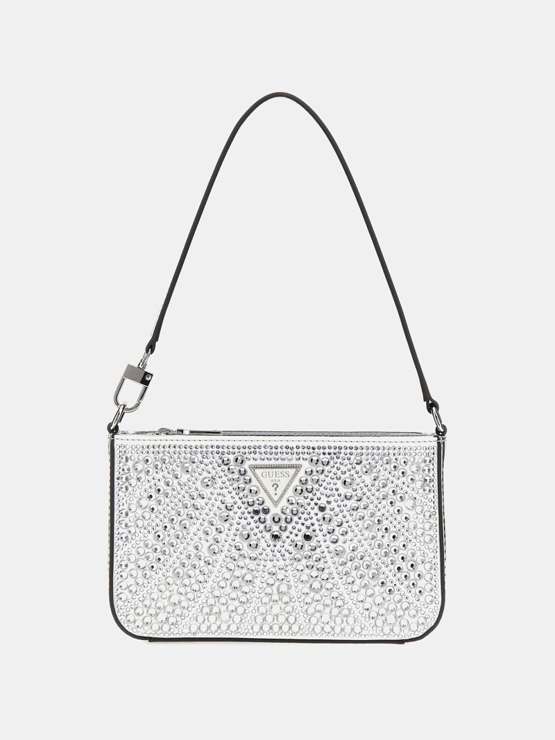 GUESS borsa da sera Beauvoir Mini Bag Cognac