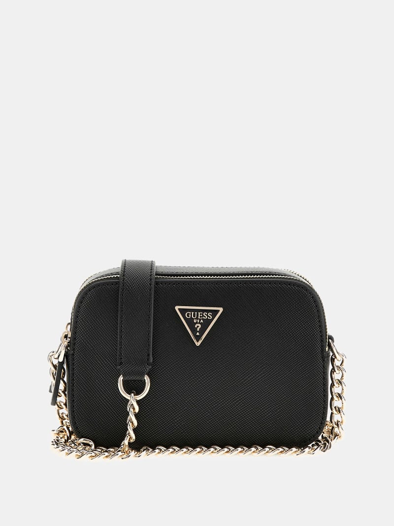 NOELLE SAFFIANO CROSSBODY BAG GUESS® Official site