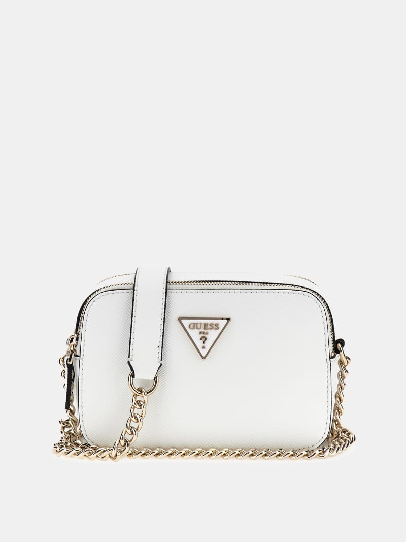 GUESS Noelle saffiano crossbody bag Women