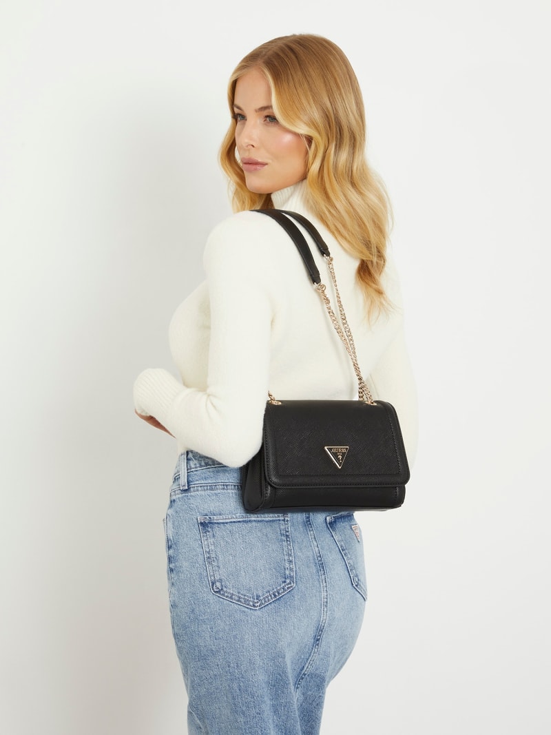 new センス 4w Torebka Listonoszka Guess Noelle Dbl Pouch Crossbody HWQL78