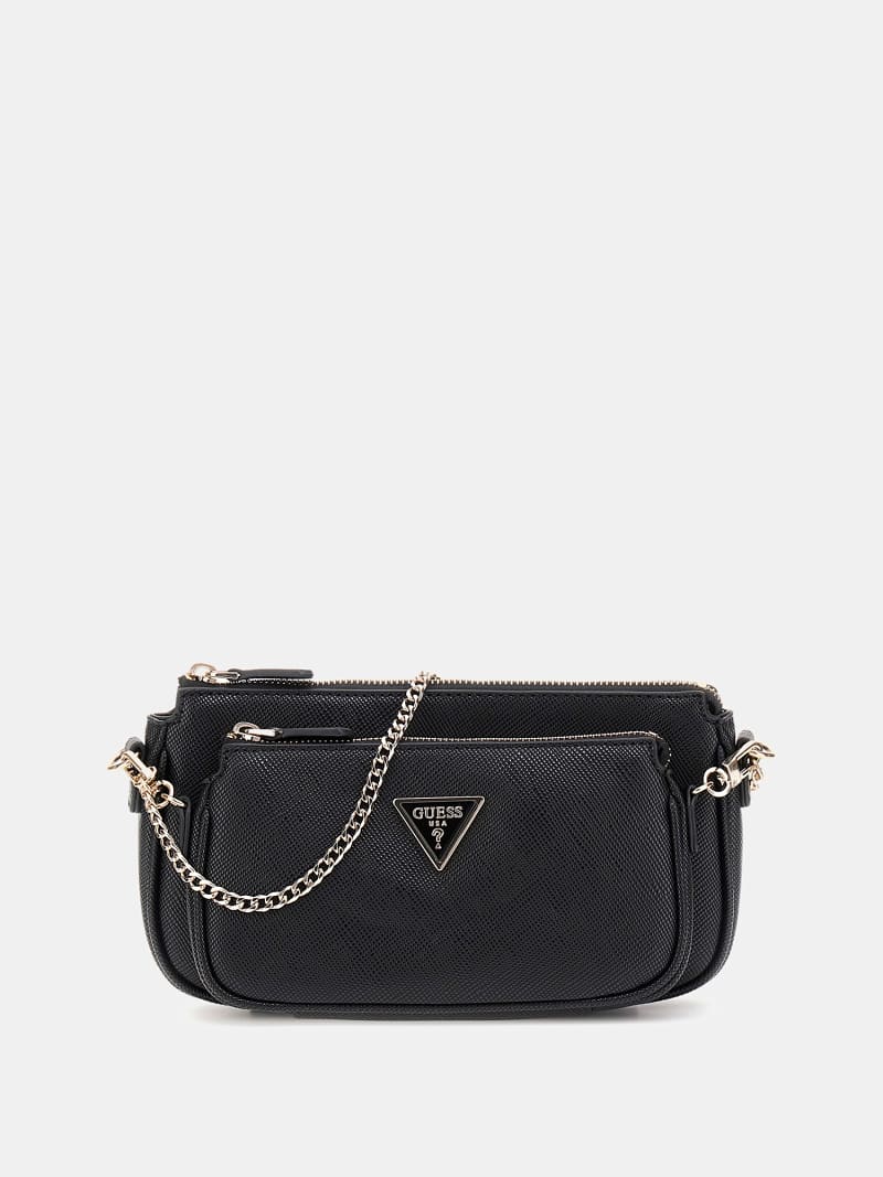 Noelle Saffiano Mini Crossbody Bag