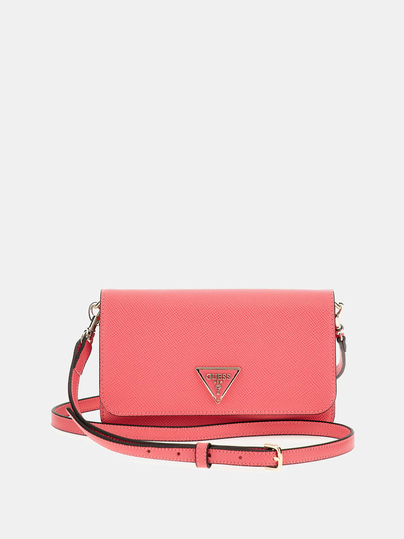 GUESS Noelle saffiano mini crossbody