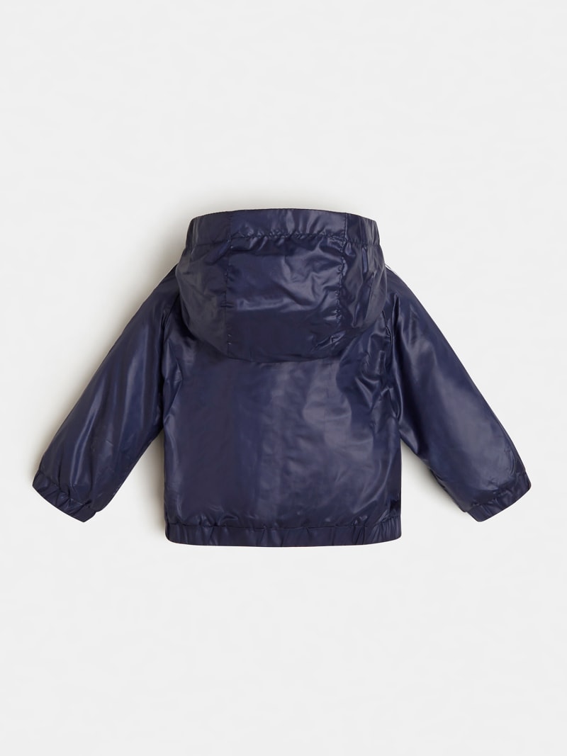 guess purple jacket