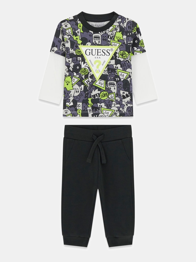 GUESS® Kids Conjunto de camiseta y pantalón Niño