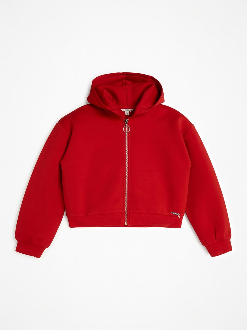 guess hoodie red