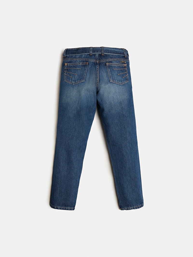 Belted Comfort Fit Jeans Guess Official Online Store