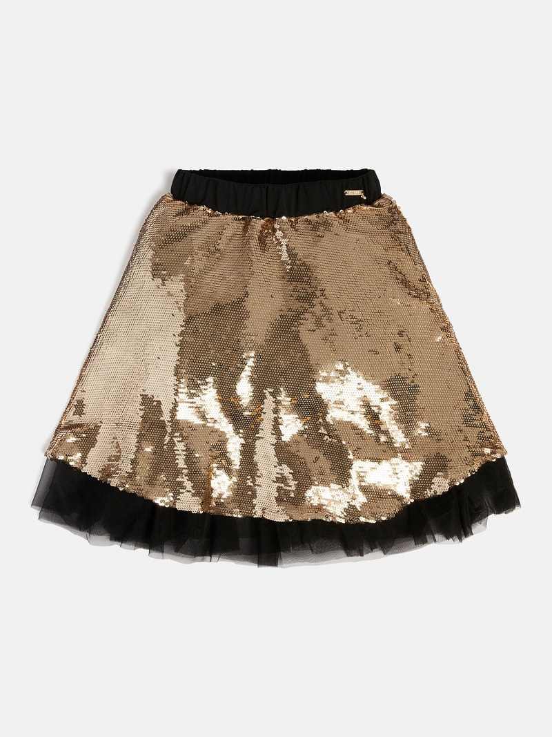 Sequins mini skirt