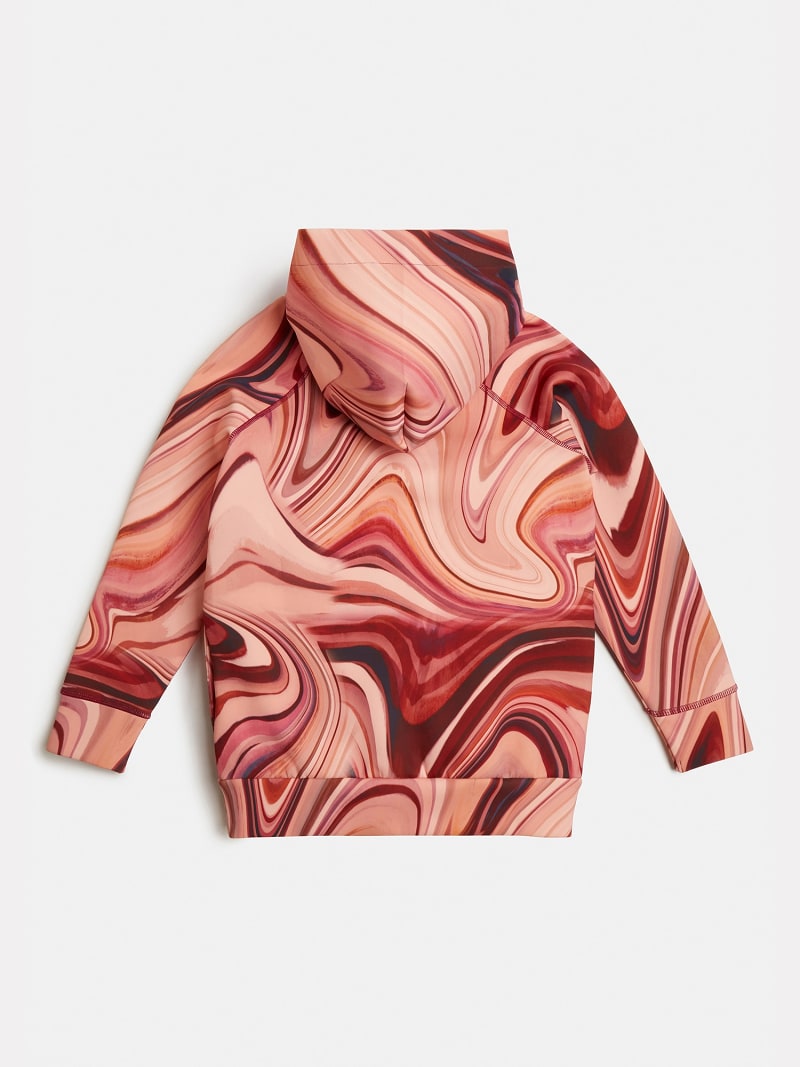 Guess red cheap hoodie
